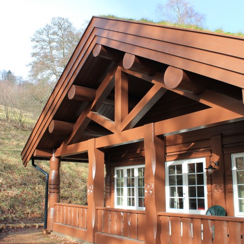 Holiday Lodges Log Cabin In Central Scotland